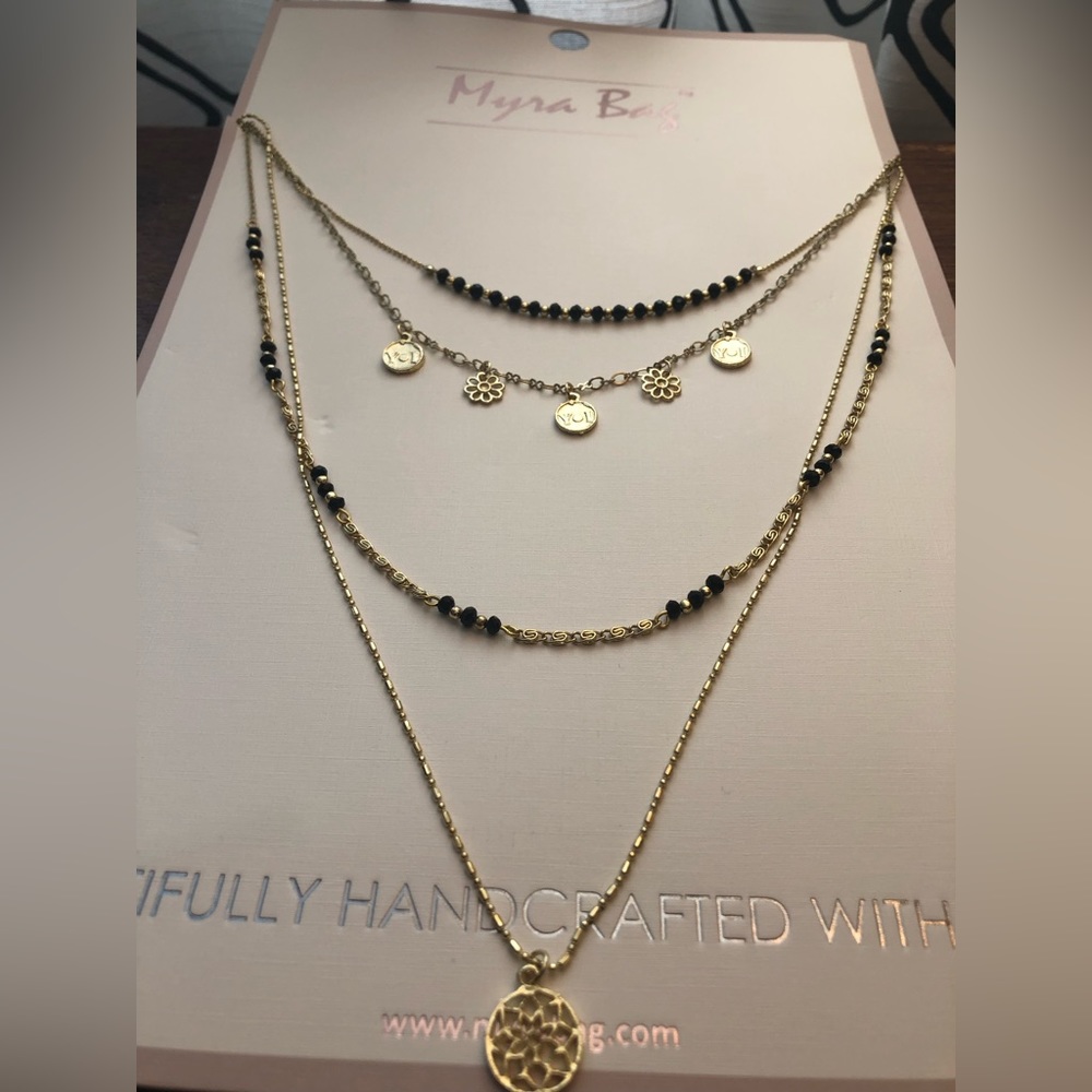 NWT 4 layer necklace set - Picture 4 of 7